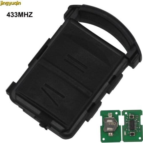 Jingyuqin Smart Remote Control Car Key for Vauxhall for Opel Corsa C Meriva Tigra Combo Van NO Blade 433Mhz 2B DELPHI 1998-2005