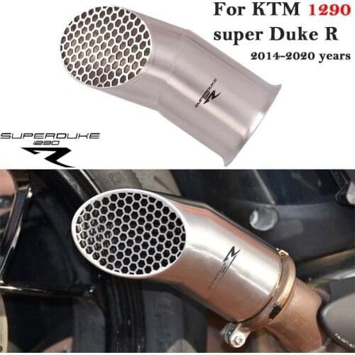 Slip On For KTM1290 DUKE 1290 GT Super R 2014 - 2020 Motorcycle GP Exhaust Pipe Escape System Refitting Stainless Steel Muffler