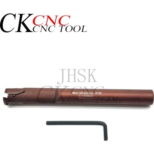 1pc MGIVR2520-3T8 grooving turning MGIVR2520 slot holder tools + 10pcs MGMN300-T MM25 cutter lathe carbide grooving inserts