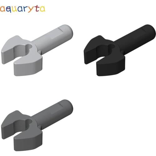 Aquaryta 100pcs Mechanical Claw Connector Technology Building Block Part Compatible 48729 DIY Assemble Particle Toy for Children