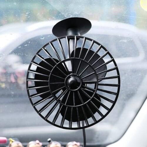 12V Portable Car Truck Fan Vehicle Auto Cooling Cigarette Lighter Car Air Conditioner