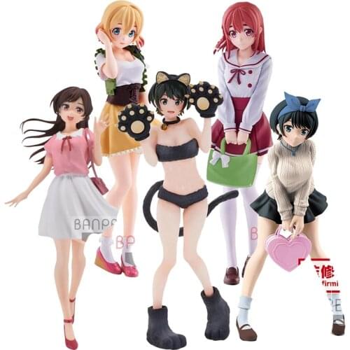 2021 promotional lowest price Kanojo Okarishimasu Ichinose Chizuru Bunny Girl PVC Action Figure Anime Figure Model Toys