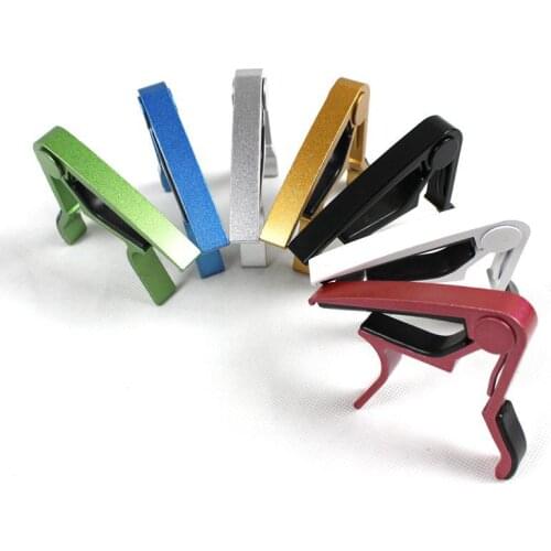 240 PCS New Multicolor Capo Aluminum Diacritical Clip Guitar Capo Clamp Electric Acoustic Advanced Technology Accessories