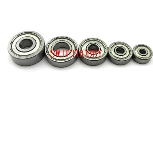 5PCS High quality bearing steel Ball bearing The motor High speed 456810