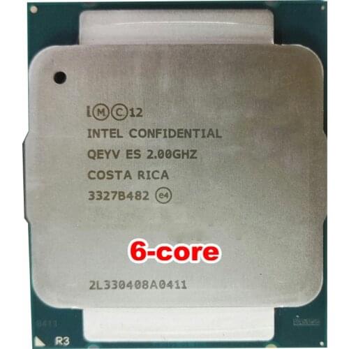 Server CPU INTEL XEON E5-2609 V3 E5 2609V3 QEYV ES SIX CORE 8 thread 2.0 dose not display model Engineering Sample