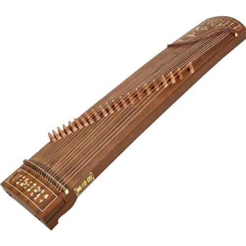 Guzheng Musical Instrument Lettering Mahogany Carved Guzheng Practice Popular Guzheng Customization