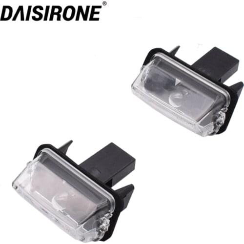 2 PCS Rear License Plate Light Lamp For TOYOTA VERSOE`Z YARIS LEVIN CAMRY COROLLA AURIS AVENSIS 81270-0F020 81270-02131