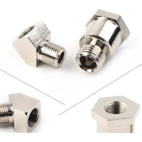 1Pcs Motorcycle Oil Pressure Gauge Adapter For 1970-UP Harley Big Twin Shovelhead EVOLUTION 1/8" NPT