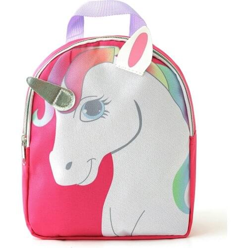 Under Nineteen 2019 Cute Unicorn Toddler Backpack Kids Toddler Bag Cartoon Mini Travel Bag for Baby Girl Boy 1-6 Years Gifts