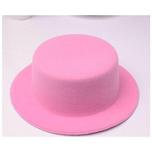 Mini Hen Party Plain Top Hat Base 13cm Hats for DIY Hair Base Pet Cap For Stage Performance Prop Decor Weddin Christmas
