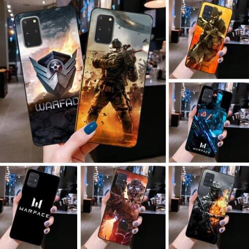 HOT GAME Warface Phone Case for Samsung S20 plus Ultra S6 S7 edge S8 S9 plus S10 5G lite 2020
