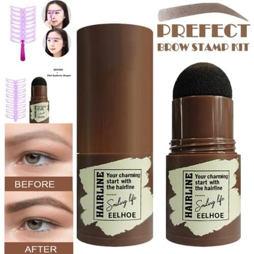 Eyebrow Seal Eyebrow Powder Natural Lasting For Quick Drawing Brow Brow Stamp Shaping Tool Brow Powder Stamp Eyebrow Enhancers