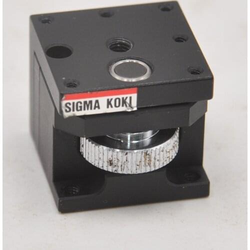 Sigma TASB-253 Manual Z-axis Dovetail Slot Rail Horizontal Preset Platform 25 * 25 Copper Stroke Positive 3mm