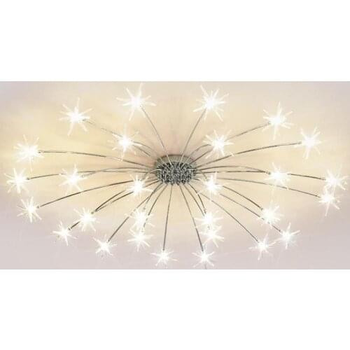 Art salon surface Led luminaire star ceiling light home Lighting Europe G4 Led Ceiling Lamp for kitchen Living Room Lamp fixture