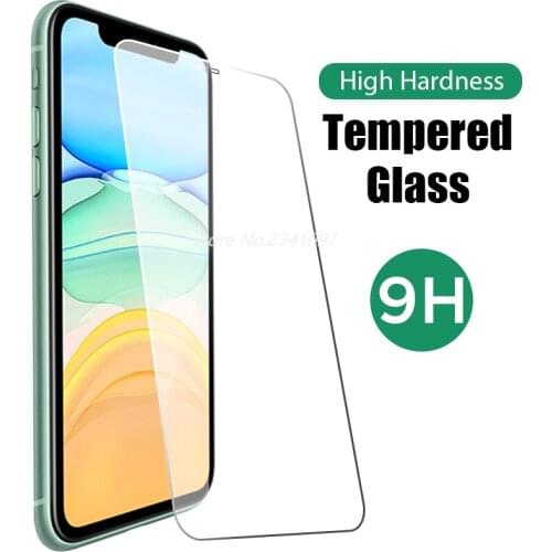 Screen Protector Case for IPhone 11 Pro XR X XS Phone Glass Accessories 9H Hard Protective Glass for IPhone 12 Pro Max 12 Mini