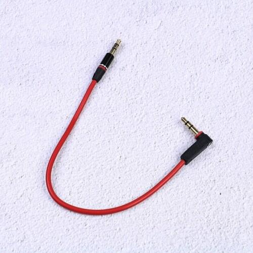 1Pcs 3.5mm Short 30cm Jack to Jack Aux Cable Male to Male Stereo Audio Cables Cord