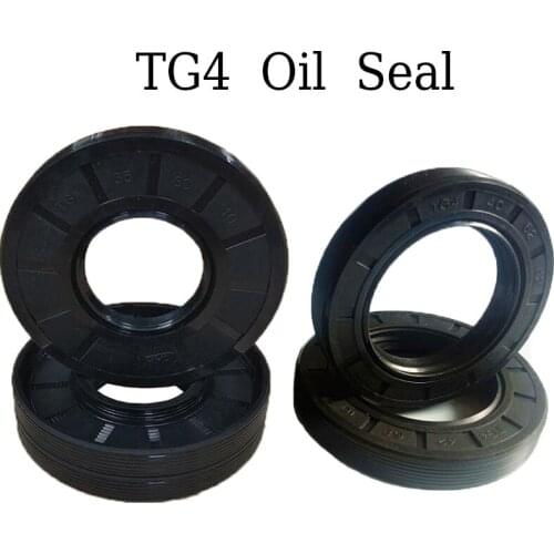 2Pcs NBR Skeleton Oil Seals TG4 Rotary Shaft Radial Gasket Spring Steel Inner Diameter 50 mm