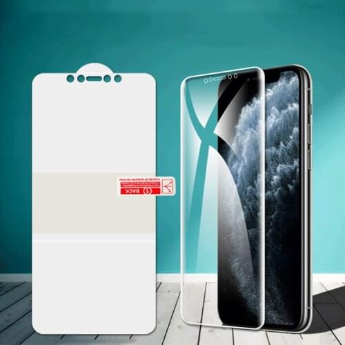 20D Full Cover Front Back Hydrogel Film For iPhone SE 2020 11 Pro XR X XS Max Soft Nano Super Smooth Screen Protector Not Glass