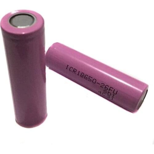 2 Pieces/Lot 2200mAh Capacity 18650 Battery 3.7v Li-ion Rechargeable 18650 Battery