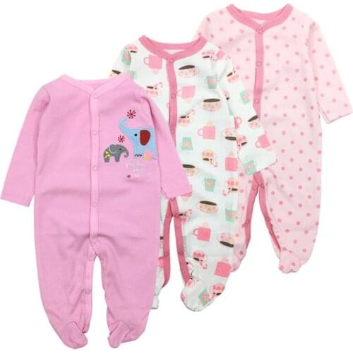 Bodysuits Turn-down Collar Long Sleeve Baby Clothes Winter Infant Overalls Newborn Baby Boy Girl Clothing Set Jumpsuit