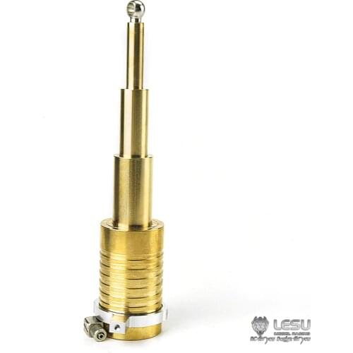 Metal 55-155MM LESU Hydraulic Cylinder for 1/14 RC Model TAMIYA Dumper Truck Scania HINO700 MAN Benz Car