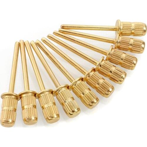 10pcs/Set Nail Drill Bits Diamond Milling Cutter For Pedicure Manicure Accessory Electric Machine Drill Nail Bits Burr Tools
