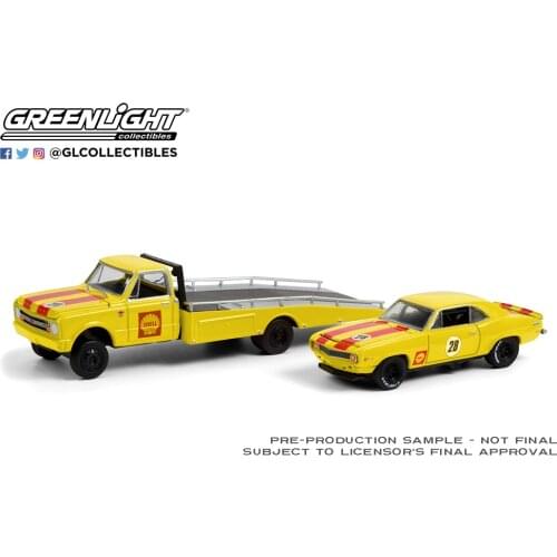 GreenLight 1:64 1967 Chevrolets C-30 truck Collection Metal Die-cast Simulation Model Cars Toys