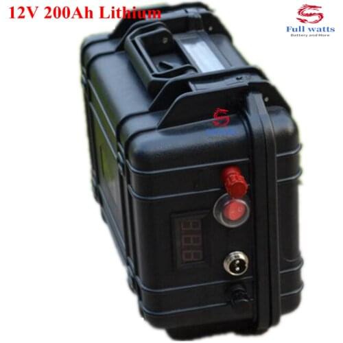 Ultra-large Capacity 12V 60AH,80AH,100AH,120AH,150AH,180,200AH Lithium Polymer Battery for Boat Motors/solar Panel Power Bank