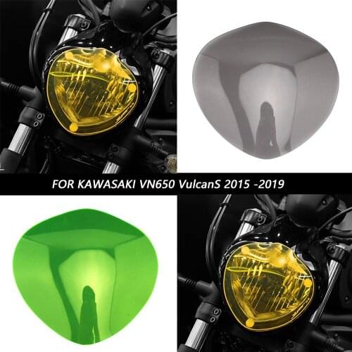 Motorcycle Front Headlight Screen Guard Lens Cover Shield Protector for KAWASAKI Vuluscan S VN650 VN 650 2015-2019 2018 2017