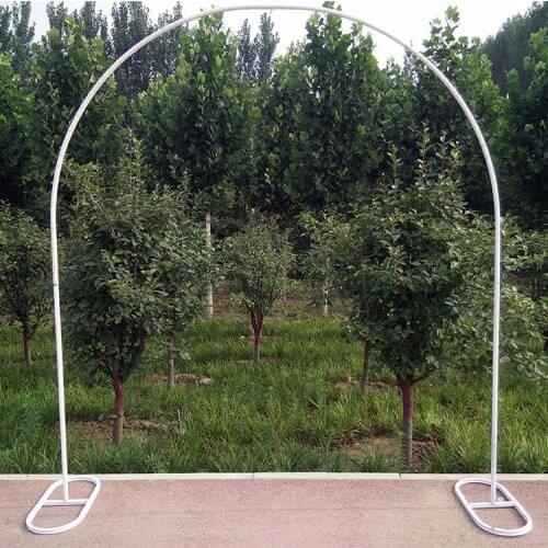 White gold U/heart /round ring shape Metal Iron Arch Wedding Backdrop stand party Decor artificial Flower balloon Stand shelf