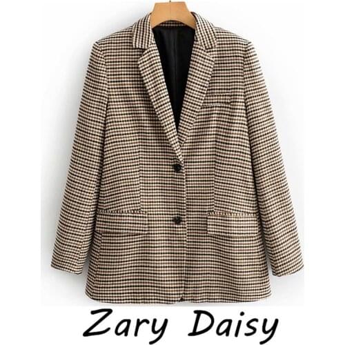 Женские шерстяные пиджаки Zary Daisy China At AliExpress