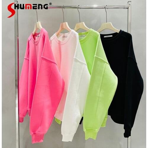 New Fashion Ladies Half High Collar Letters Hot Drilling Plus Velvet Winter T-shirt Long Sleeve Women Base Shirt Spring