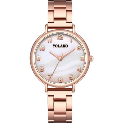 2021 New Elegant Design Fashion Stainless Steel Women Quartz Watches Colorful women watch luxury Relojes Femme relogio feminino