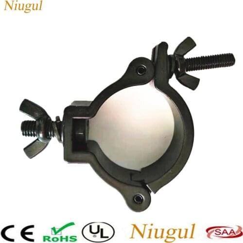 10pcs/lot 100KG Fits 48 to 52mm Truss Stage Light Hook Aluminum Alloy Clamp For Mount Par LED Moving Head Beam Stage Lights