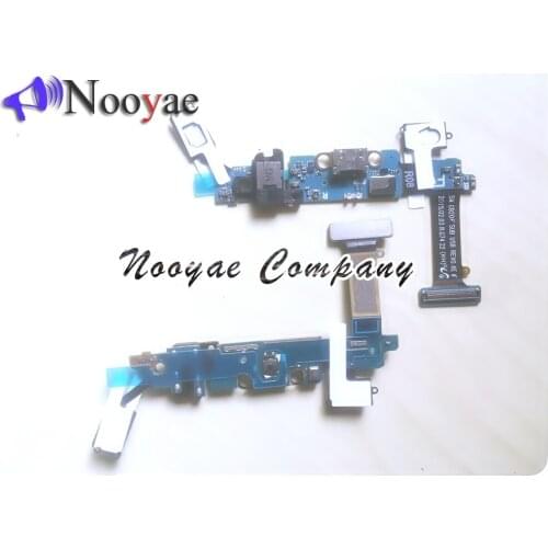 5Pcs/Lot G920f USB Dock Connector Phone Parts For Galaxy S6 G920f Charger Port Flex Cable + tracking