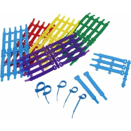 500 Pcs 5 Color Soft Quality PVC Farm Animal Foot Ring Chicken Duck Quail Pigeon Pet Bird Foot Ring