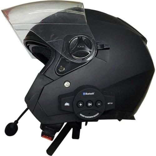 Motorcycle Wireless V4.1 Helmet Headset Wireless Moto Stereo Earphone MP3 Music Handsfree Interphone Headsets