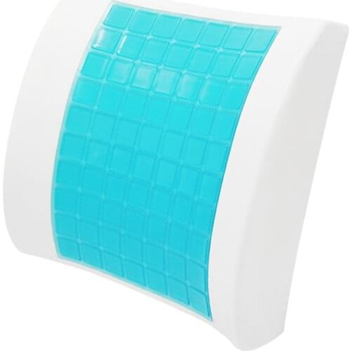 Office Chair Car Seat Tailbone Pain Relief Slow Rebound Memory Foam Coccyx Gel Back Lumbar Cushion