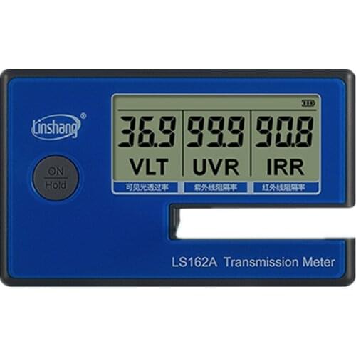 LS162A Transmission Meter Simultaneously Measure and Display UV IR Rejection Value
