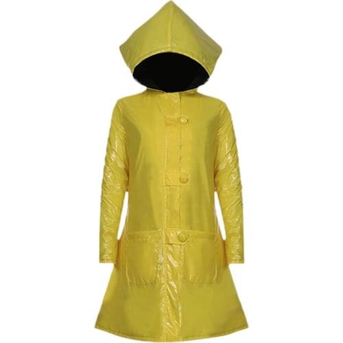 Little Nightmares 2 Heroine 6 Six Cosplay Costume Coat Hoodie Jacket Only Outfi