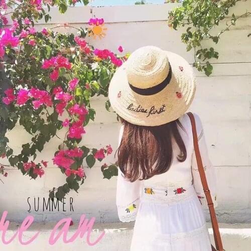 LUNA&DOLPHIN Ladies Straw Hats