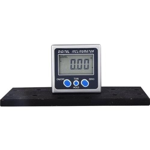 Mini Digital Protractor 360 degrees Digital Bevel Box Angle Gauge Meter Magnets Base Digital Inclinometer Electronic protractor