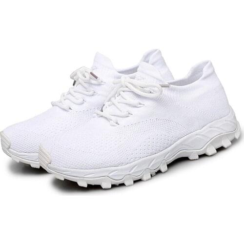 Mens and womens shoes woven mesh lovers' casual shoes light travel shoes rubber sole breathable and comfortable shoegw