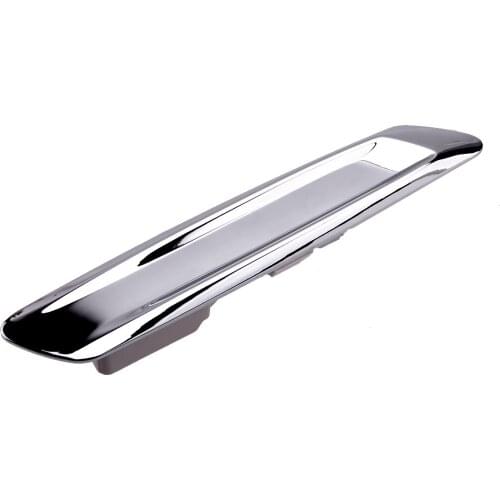 Car ABS Chrome Left Chrome Exterior Front Fender Trim Molding Panel Cover 51137336645 Fit for BMW F10 Sedan 2013 2014 2015 2016
