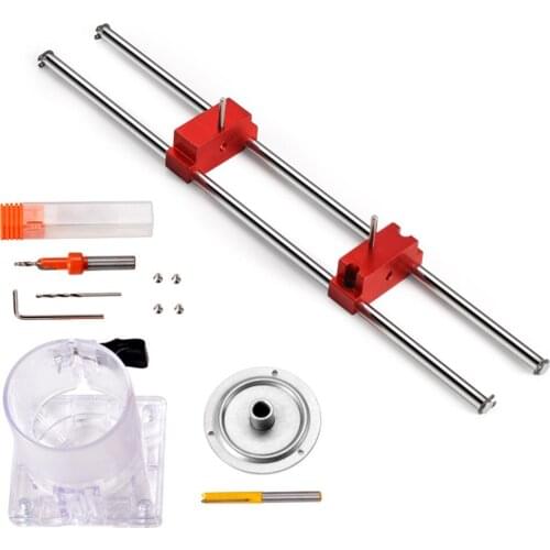 Latch Hole Door Frame Mould Lock Slot Opener Wooden Aluminum Alloy Slotting Machine Heavy Duty Positioning Installation Tools