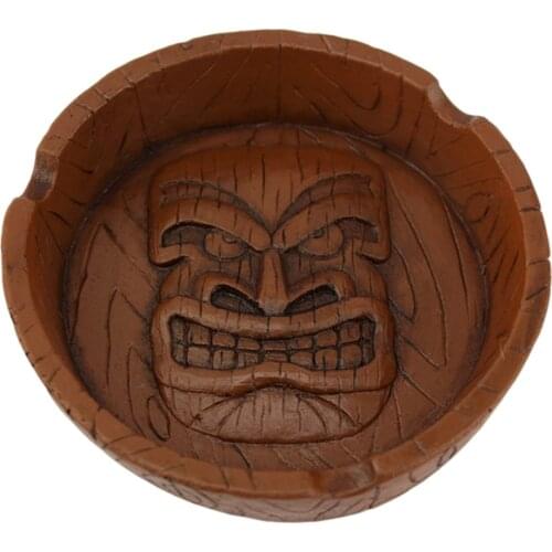 Tiki Bar Ashtray , Mask, Decorative Ashtray , Bar, Hotel, Home, Hawaii Ashtray