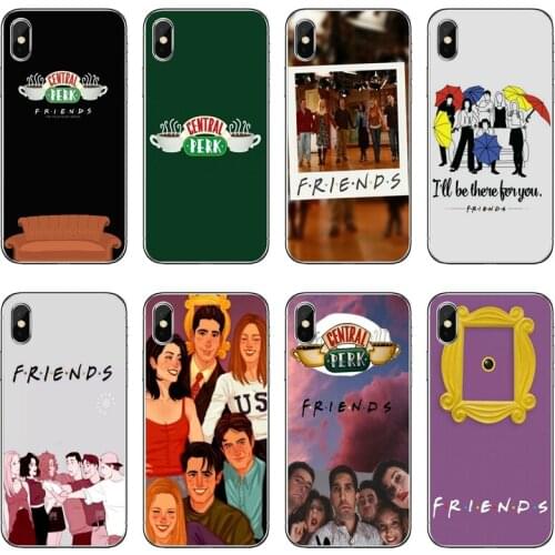 Central Perk Friends Transparent Phone Case For iPhone 12 11 Pro Max Mini XS Max XR X 8 7 Plus 6 6S Plus 5 5S SE 2020
