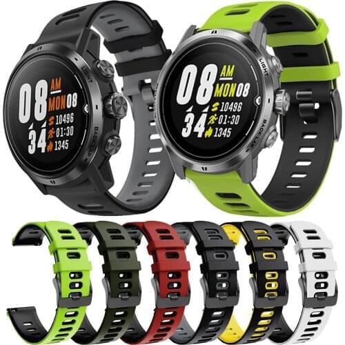 Sport Silicone Band For COROS APEX Pro APEX 46mm 42mm Wrist Strap Watchband For COROS PACE 2 PACE2 Wristband Bracelet Accessorie