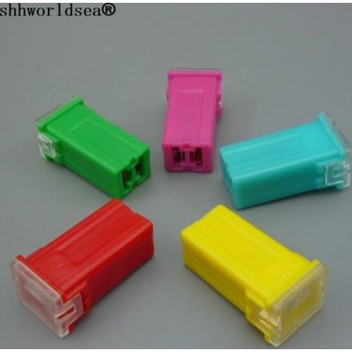 Shhworldsea 5Pcs car auto Fuse Box Electrical Fuse Link For Buick Mazda Suzuki Chevrolet Ford BYD 20A 25A 30A 40A 50A 60A