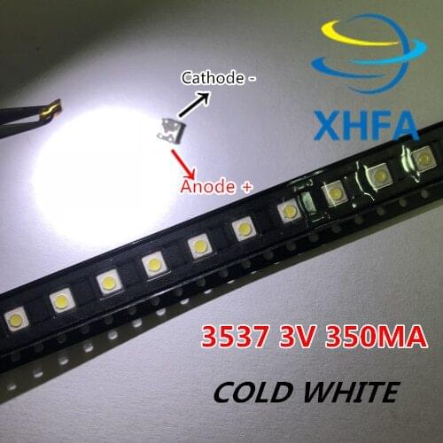 200PCS LED FOR SAMSUNG High Power LED 3v 1W 3537 3535 100LM Cool white SPBWH1332S1BVC1BIB Backlight for TV Application